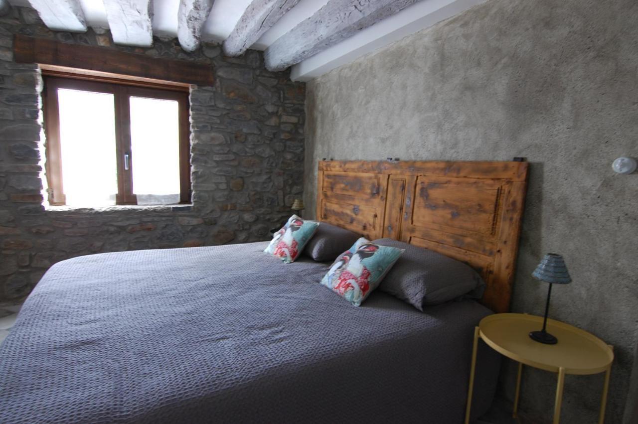 Apartamento El Fenal De Turmo Casa Rural "El Capricho De Nieves" Laspuña Buitenkant foto