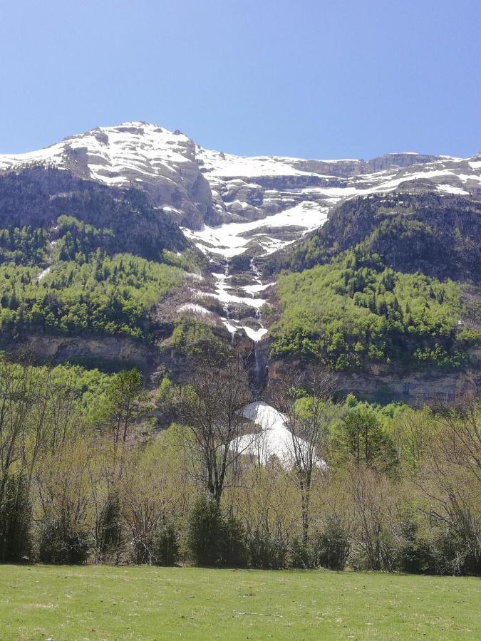 Apartamento El Fenal De Turmo Casa Rural "El Capricho De Nieves" Laspuña Buitenkant foto